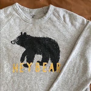 indy brand ‘hey bear’ sweatshirt